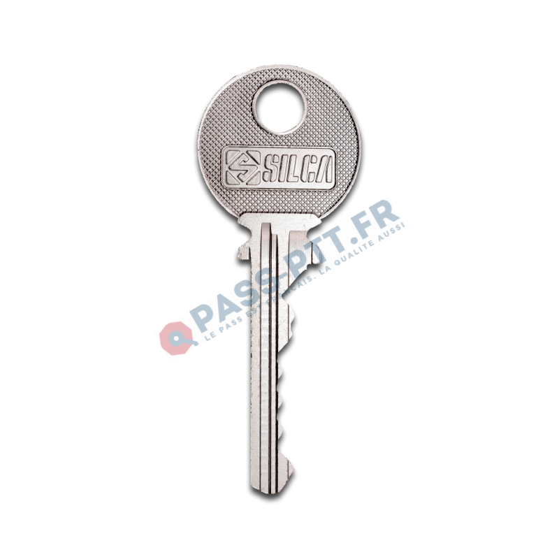 PTT-KEY - Clé Pass PTT T10 F10 avec porte-clé - Serrure boîte aux